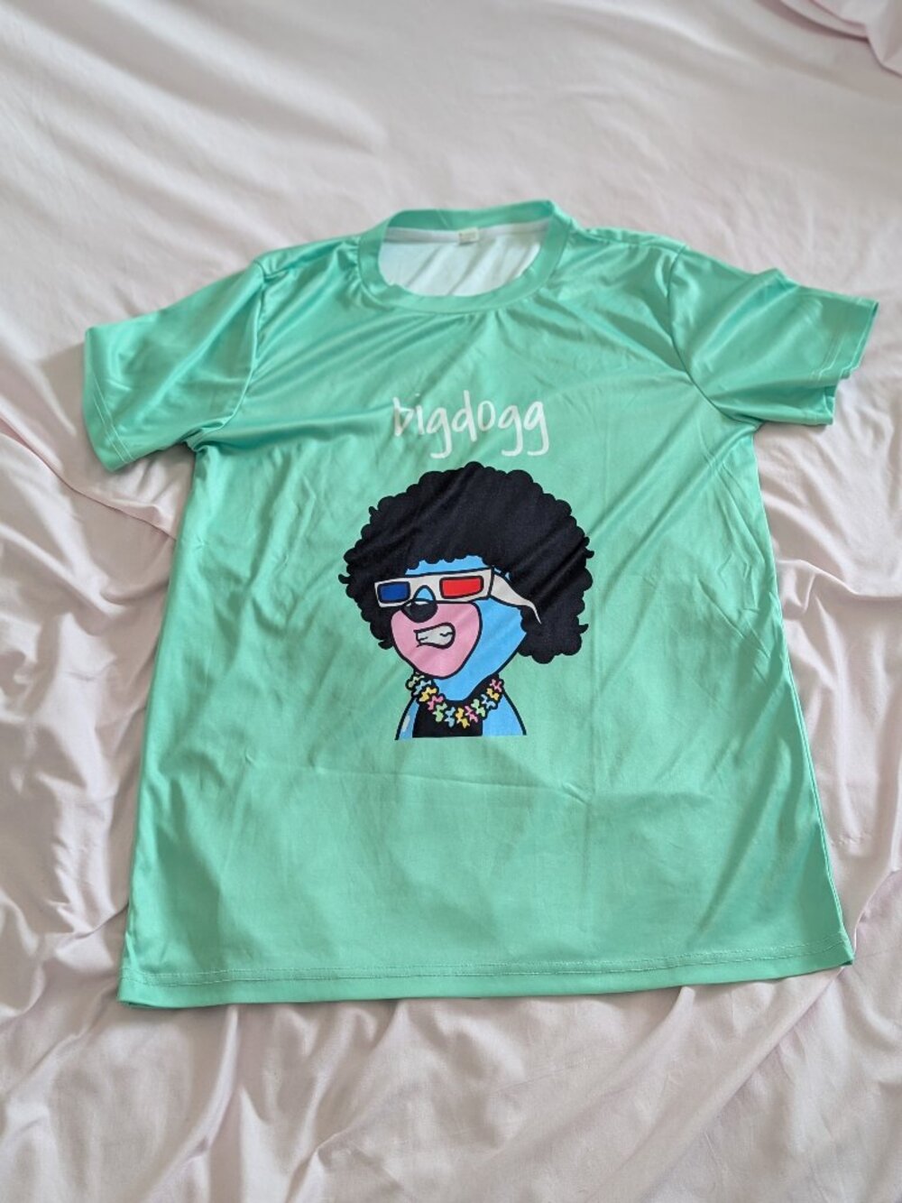 bigdogg x InBetweeners NFT #9202 Green Graphic Tee S